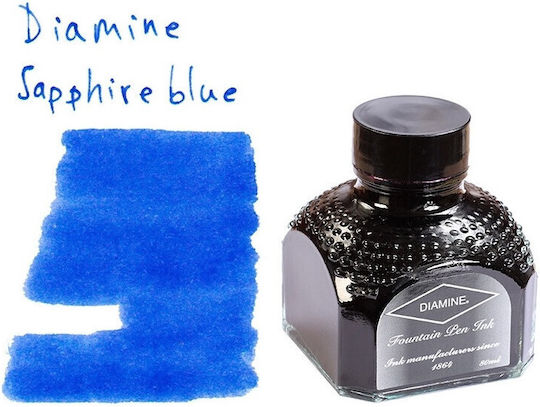Diamine Replacement Ink for Fountain Pen Blue 80ml