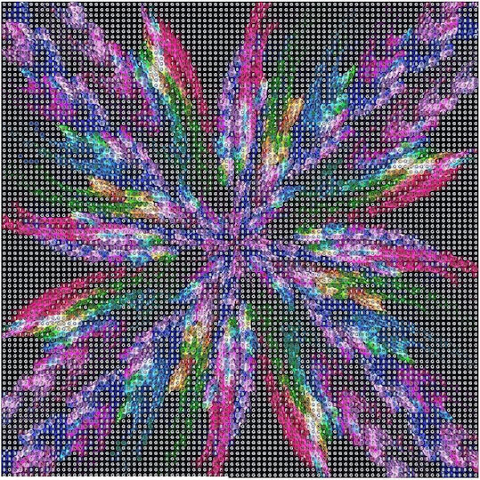 Mishbay 5d Diamond Painting Picture Flower 30 X 40 Cm