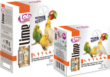 Lolo Pets Πέτρα Ασβεστίου για Ωδικά Πτηνά 35gr