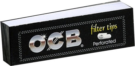Ocb Cone Tips Classic 1.8cm with Classic Flavor Black 50 Pieces
