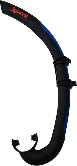 XDive Flow Snorkel Red with Silicone Mouthpiece