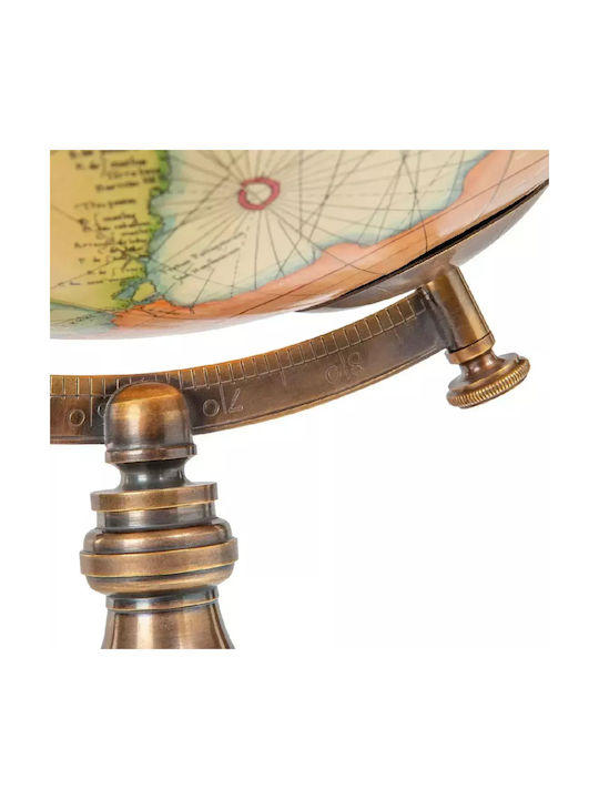 Υδρόγειος Σφαίρα Ξύλινη Βάση Mercator