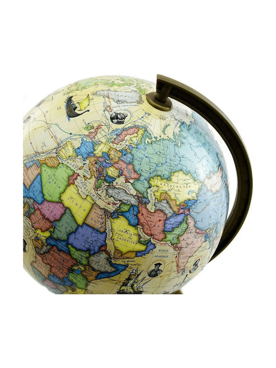 Zachem Globe Routes Explorers 22 cm Foil