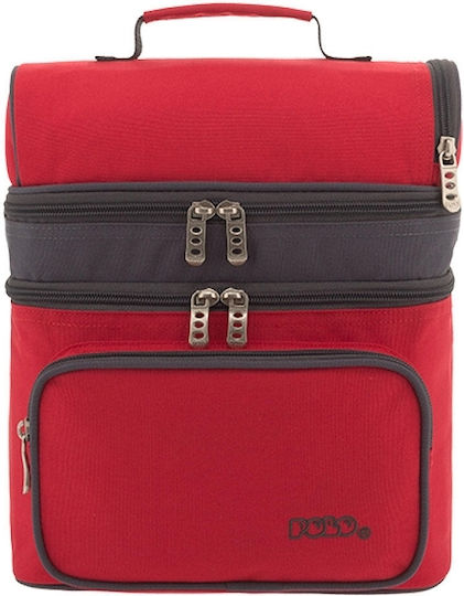 Polo Double Cooler School Insulated Backpack Lunch Bag 9lt Transparent 25 x 19 x 29cm