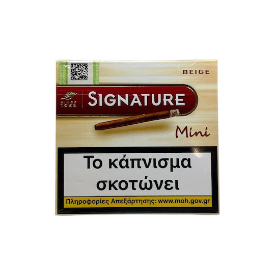 Signature Signature Πούρα Mini Beige 10τμχ