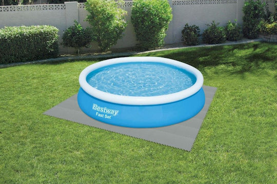 Bestway Υπόστρωμα Πισίνας 50x50εκ. Γκρι