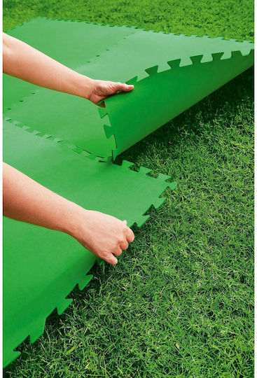 Bestway Pool Accessories 5.47m² 9τμχ made of Plastic 81x81cm Green
