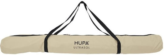 Hupa Ultrasol Beach Umbrella Aluminum Diameter 2m with UV Protection and Air Duct Beige