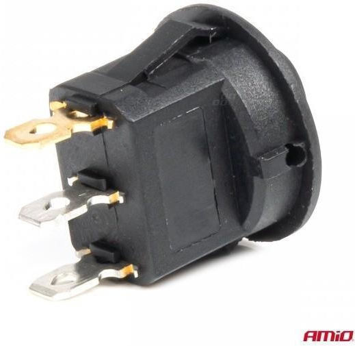 AMiO Comutator On/Off auto 12V Universal Roșu