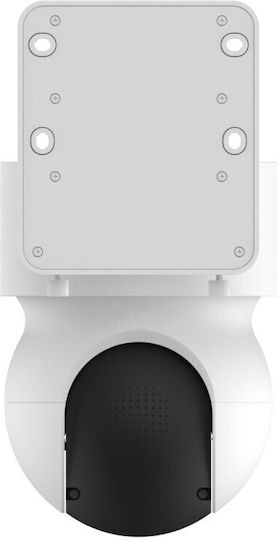 Deltaco Smart Eingebaute 9400mah Weiß IP Überwachungskamera 4G Full HD+ 3MP Wasserdicht Batteriebetrieben mit Zwei-Wege-Kommunikation