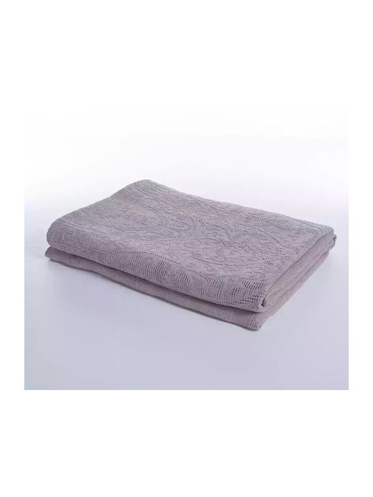 Nef-Nef Homeware Nantia Blanket Double 230x250cm Mauve