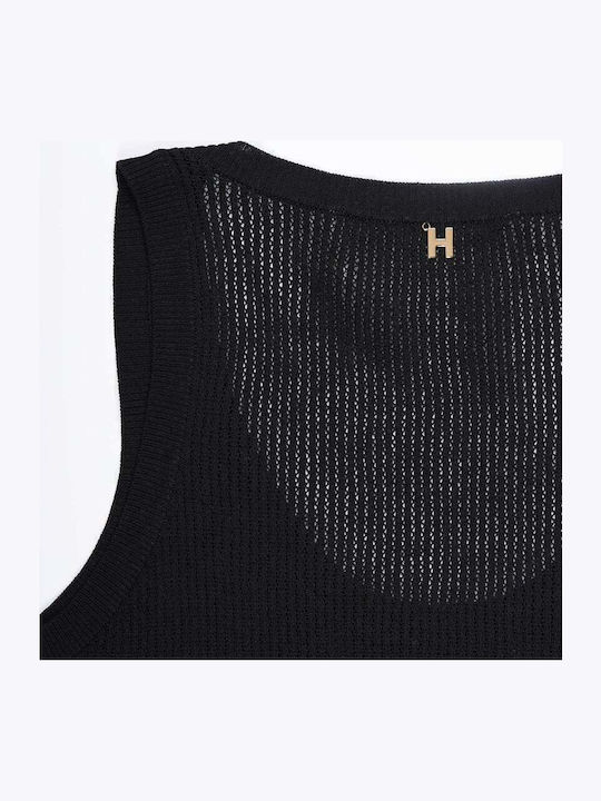 Bluza Damă Fără Mâneci Neagră