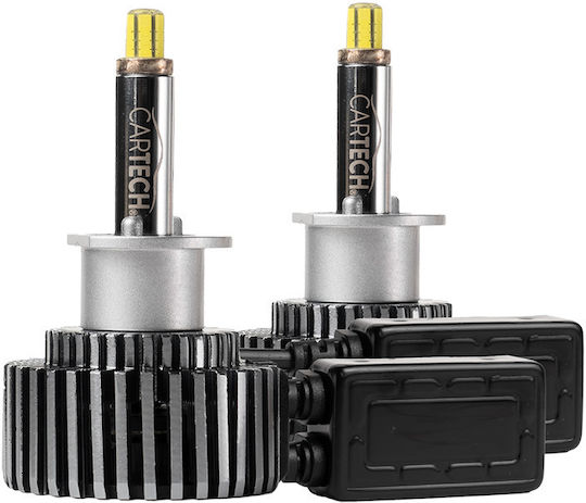 Cartech Лампи Автомобила H1 LED 6500К Хладно бяло 60W 1бр
