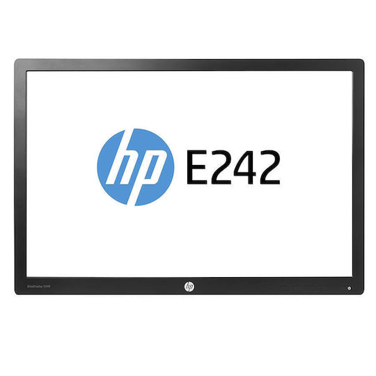 HP E242 (No Stand) Ohne Basis Generalüberholt Klasse A IPS Monitor 24" FHD 1920x1200