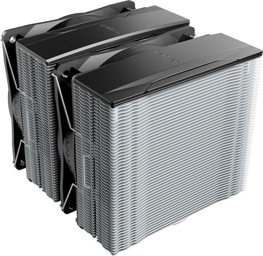 Be Quiet Pure Rock Pro 3 Dual Fan CPU Cooling for AM4/AM5/1200/115x/1700 Socket Silver