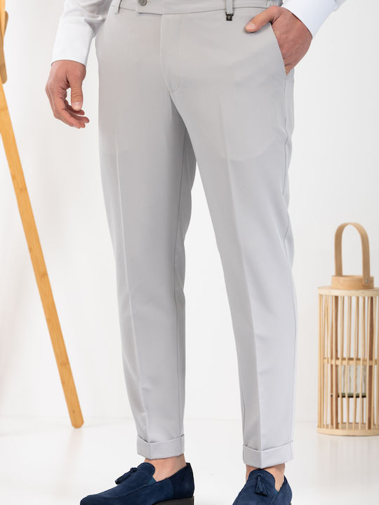Παντελόνι Ελαστικό σε Slim Εφαρμογή Grey