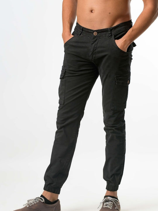 Παντελόνι Cargo Ελαστικό Black