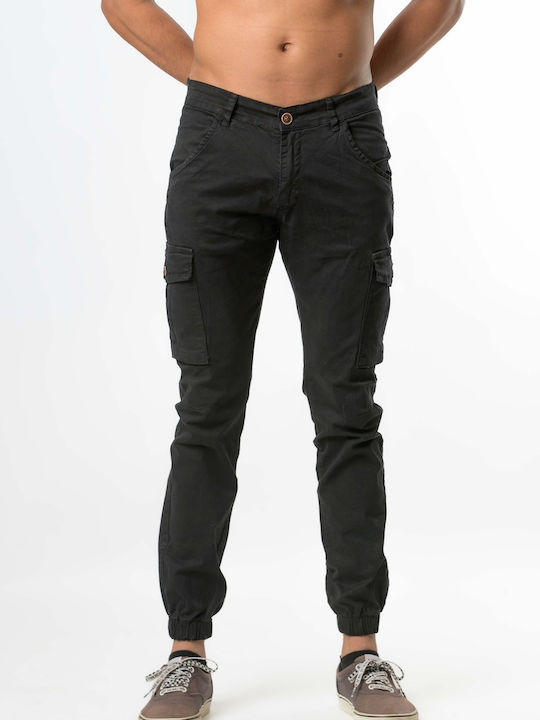 Παντελόνι Cargo Ελαστικό Black
