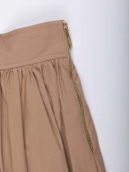 Midi Φούστα Beige Sand