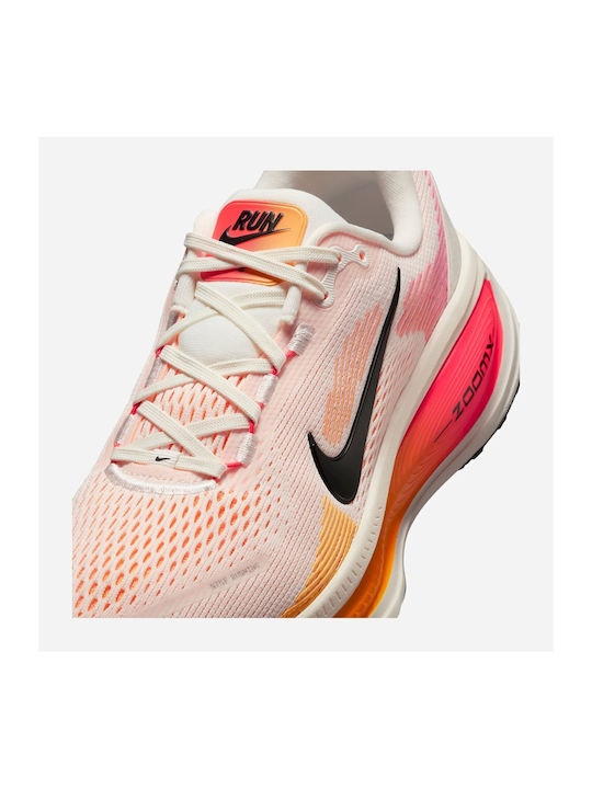 Vomero 18 HM6804-100 Γυναικεία Αθλητικά Παπούτσια Running Sail / Bright Crimson / Laser Orange / Μαύρο
