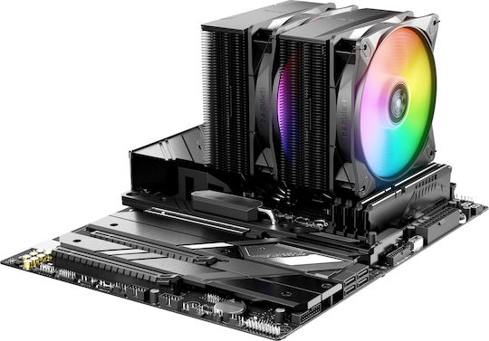 Be Quiet Pure Rock Pro 3 LX Ψύκτρα Επεξεργαστή για Socket AM4/AM5/1200/115x/1700 με ARGB Φωτισμό