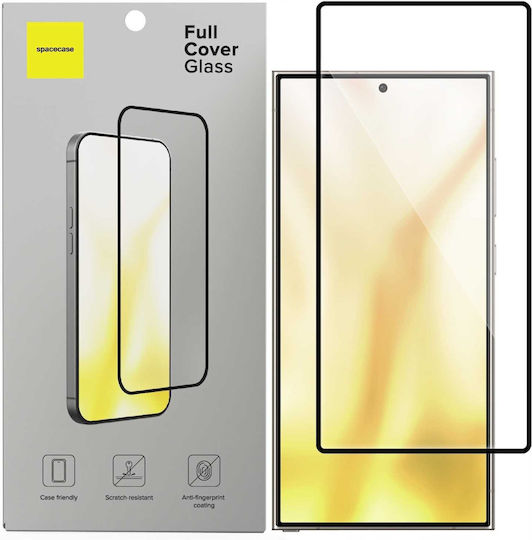 Spacecase 2.5D 0.33mm Tempered Glass Μαύρο (Galaxy S25 Ultra)