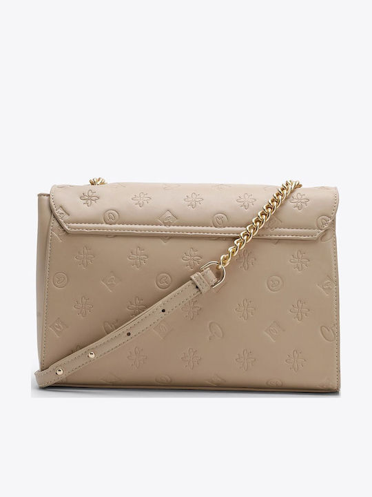 Damentasche Schultertasche Beige
