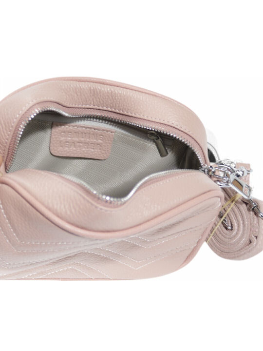 Leather Women's Bag Crossbody Pink