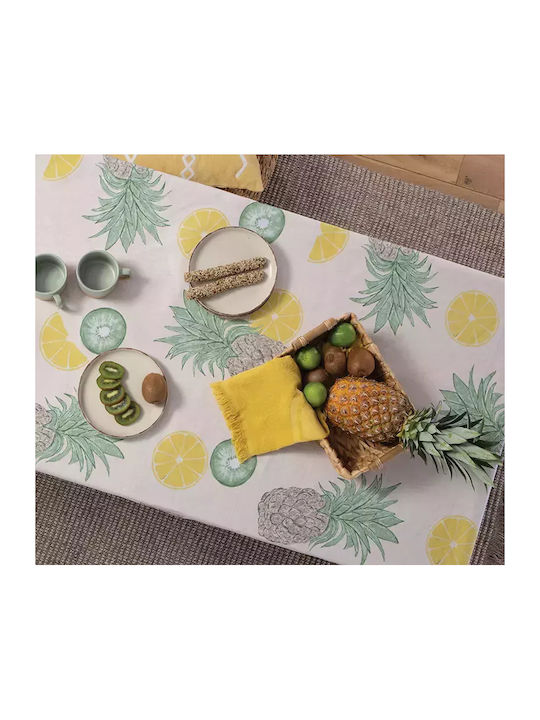 Nef-Nef Homeware Față de masă Din Bumbac Rezistent la pete Multicolor 140x140cm
