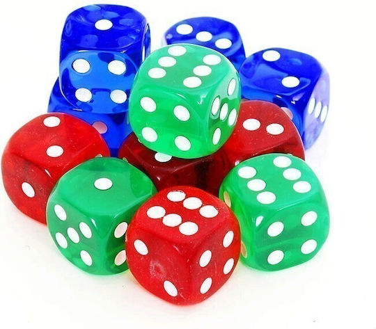 Set of Transparent Dice No 18