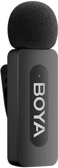 Boya BY-V20 Type-C Wireless Microphone Πέτου, Clip On for Mobile