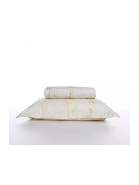Nef-Nef Homeware Комплект Плик за Завивка Памучен Кинг Сайз с 2 Калъфки 240x230 Elements Бежов