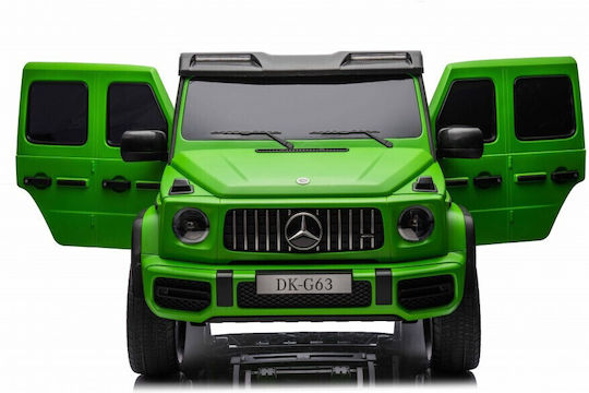Bo Mercedes-benz G63 4×4 Două Locuri Cu Telecomandă Licențiat 24 Volt Verde Pentru 3+ Ani
