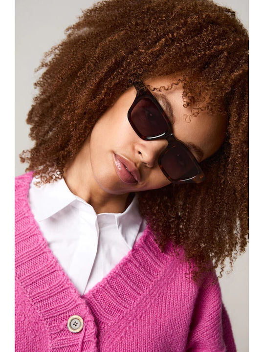 Komono Unisex Ochelari de soare cu Maro Tortoise Cadru și Maro Degrade Lentilă KOM-S4817