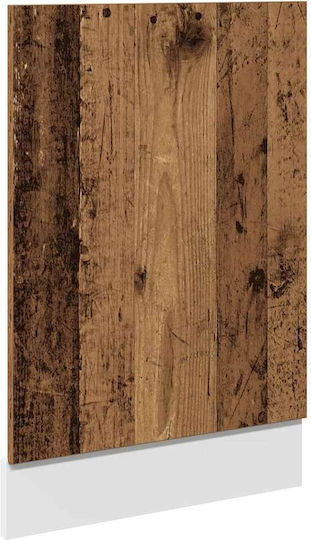 Set Dulapuri de Bucătărie Suspendate & de Podea cu Blat de Lucru Weathered Wood 260x46x207buc