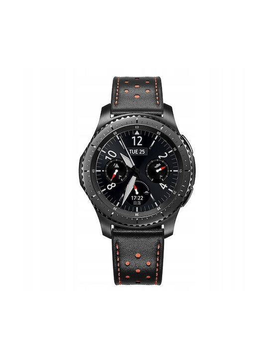 Best Accessories Genuine Leather Strap Leather Black Huawei Watch 5 5 Pro 46mm Watch 4 4 Pro 46mm Watch 3 3 Pro 46 Mm 48 Mm Classic Active Huawei Watch Gt Gt 2 Gt 2 Pro Gt 3 46mm 46