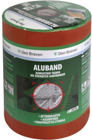 Bostik Den Braven Silver Bituminous Tape with Aluminum Coating 0152