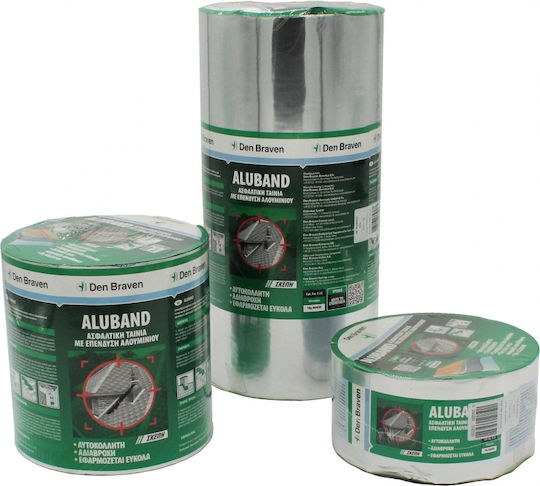 Bostik Den Braven Silver Bituminous Tape with Aluminum Coating 0152