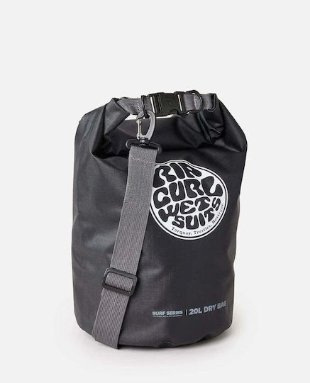Rip Curl Surf Series Στεγανός Σάκος Ώμου 20lt Μαύρος
