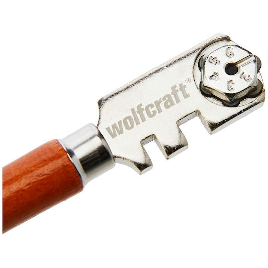 Wolfcraft Кътър за стъкло 135mm Стъклорез с колело 4109000