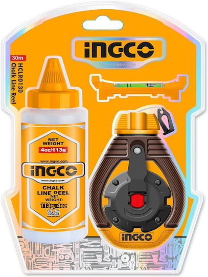 Ingco Fastx6 Σετ Χάραξης με Κιμωλία 30m