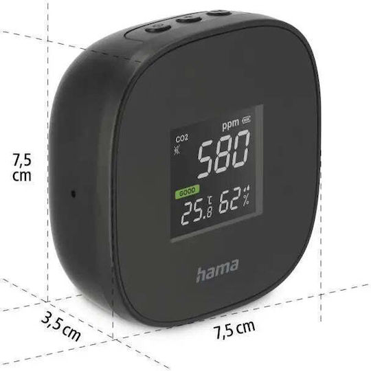 HAMA 00186434 Contor de Gaz CO2