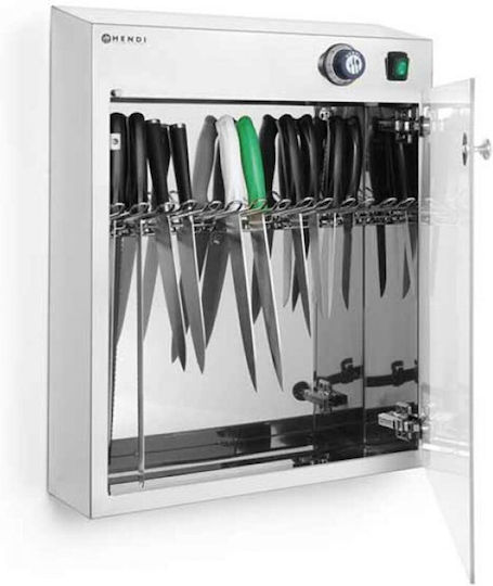 Hendi Messersterilisator für 14 Messer 36W 51x16x61cm