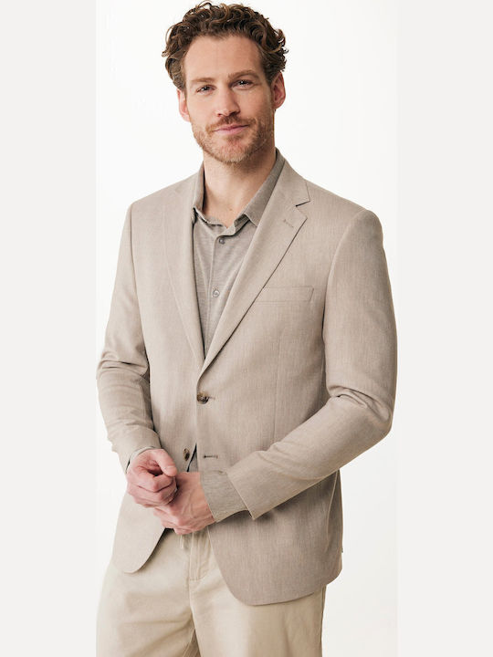 Men's Suit Jacket Beige