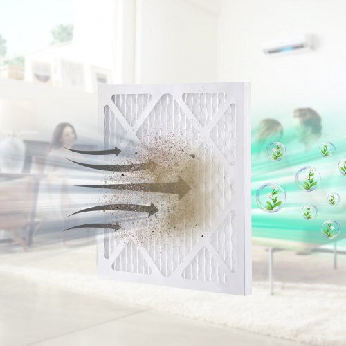 Vevor Pre-Filter Protectors 5 Pack 15.75'' X 15.75'' High Efficiency Air Filter Replacement Stage 1 Filters Compatible with Bluedri & Vevor Scrubber Air Cleaners Water Damage Restoration Equipment
