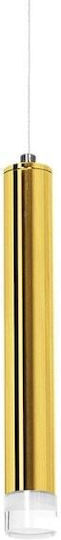 Eko Light Goldie Ρυθμιζόμενο Κρεμαστό Φωτιστικό Χρυσό LED Ράγα