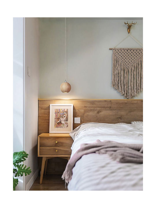 VK Lighting Pendant Light Beige with Socket GU10
