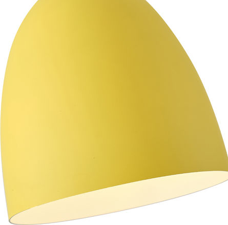 Eurolamp Simplo Висящо Таванно Осветително Тяло Жълто с Цокъл E27 23x23x137см