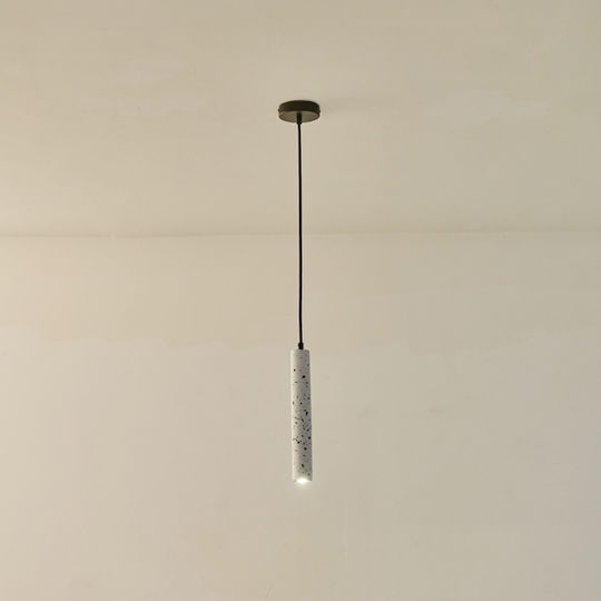 Eurolamp Salpico Κρεμαστό Φωτιστικό Λευκό 4.5x4.5x30εκ. Eurolamp Salpico Κρεμαστό Φωτιστικό Λευκό 4.5x4.5x30εκ.