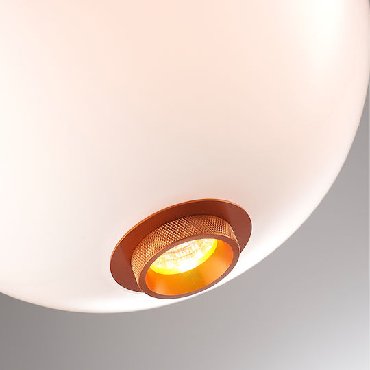 Sun Light Κρεμαστό Φωτιστικό Μαύρο LED 105x180x180εκ.